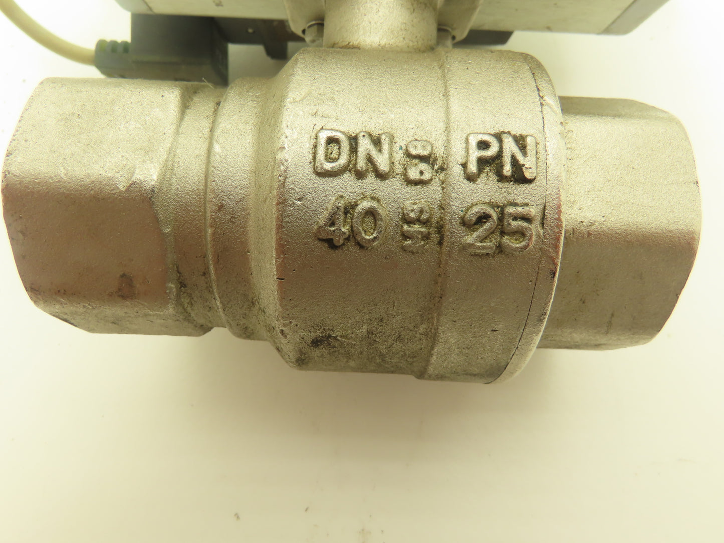 Festo 540516 1/4 Turn Pneumatic Actuator 1-1/2" NPT Stainless Ball Valve