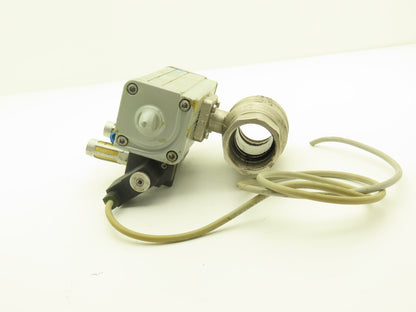 Festo 540516 1/4 Turn Pneumatic Actuator 1-1/2" NPT Stainless Ball Valve
