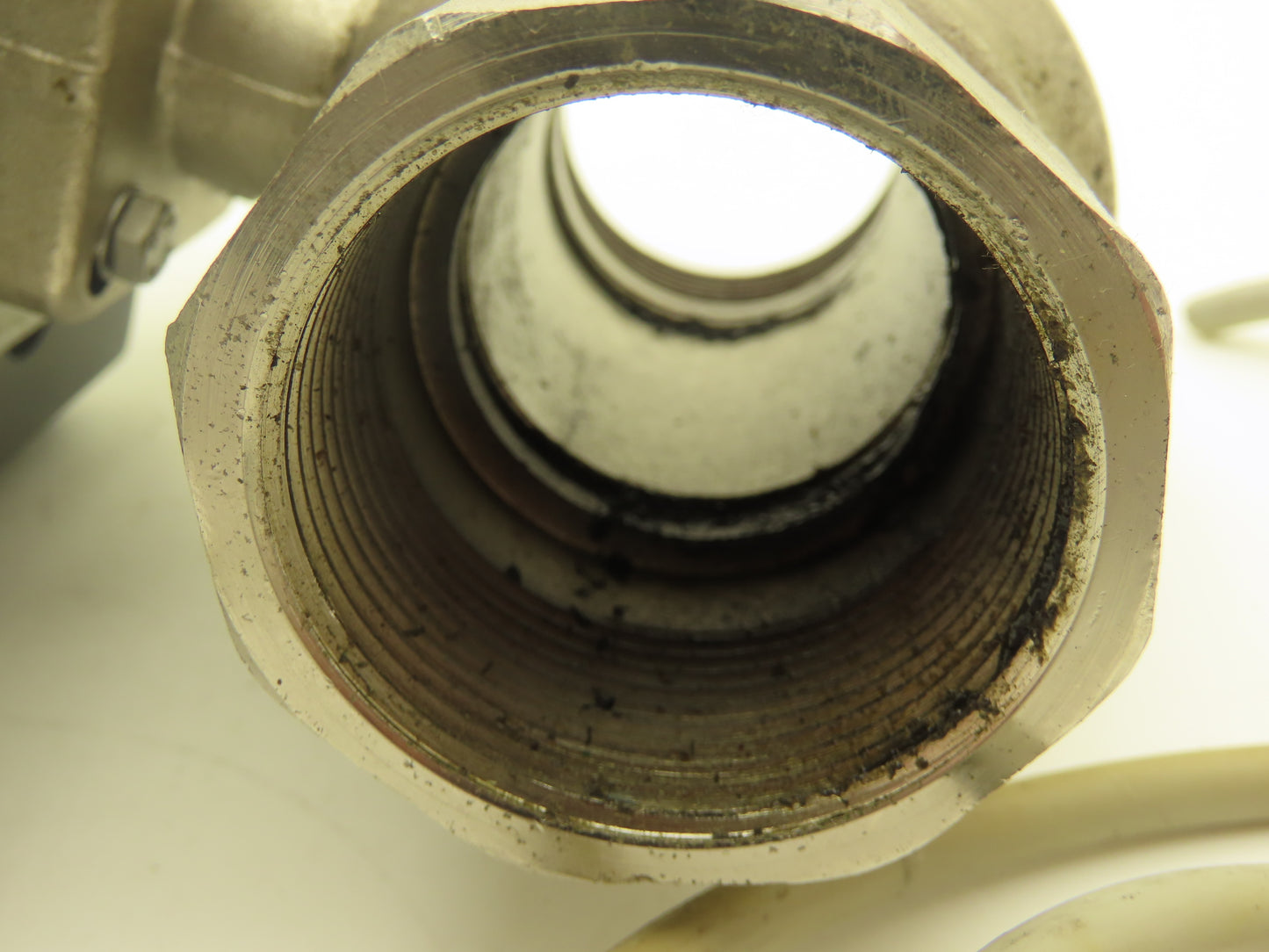 Festo 540516 1/4 Turn Pneumatic Actuator 1-1/2" NPT Stainless Ball Valve