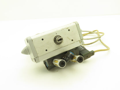 Festo 540516 1/4 Turn Pneumatic Actuator 1-1/2" NPT Stainless Ball Valve