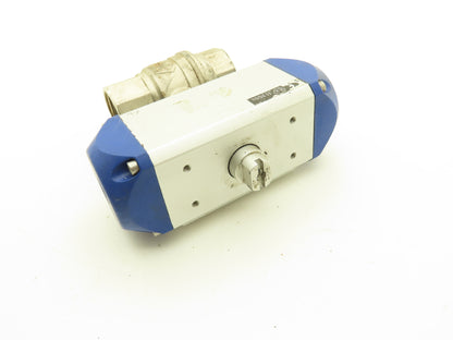 Pneumatikatlas KH114PFS 1/4 Turn Pneumatic Actuator 1-1/4" Stainless Ball Valve