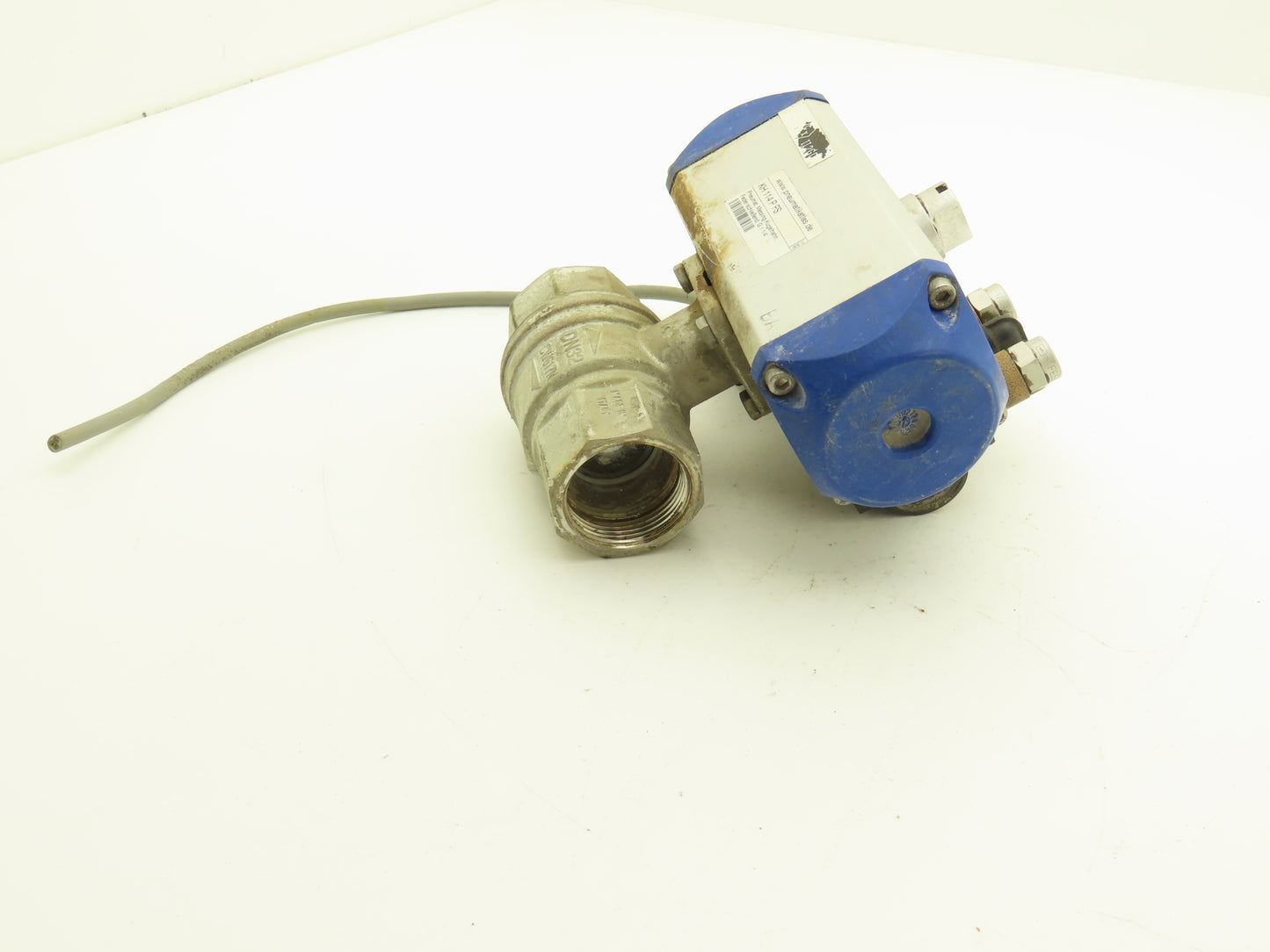 Pneumatikatlas KH114PFS 1/4 Turn Pneumatic Actuator 1-1/4" Stainless Ball Valve