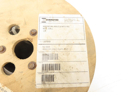 Intertek 11806RSD 18 Gauge 6 Conductor Shielded Stranded 1000' Spool