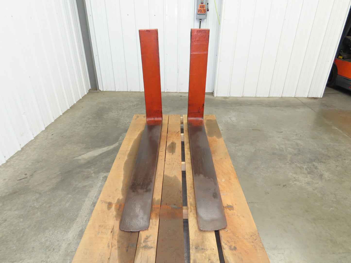 FDF 677309160 2.5x7x56" Pin-Type Shaft-Mounted Forklift Telehandler Forks 1-Pair