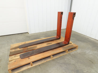FDF 677309160 2.5x7x56" Pin-Type Shaft-Mounted Forklift Telehandler Forks 1-Pair