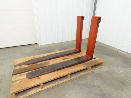 FDF 677309160 2.5x7x56" Pin-Type Shaft-Mounted Forklift Telehandler Forks 1-Pair