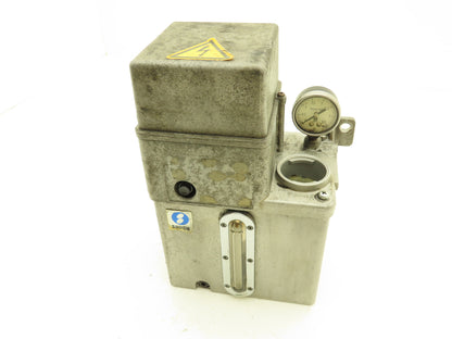 Showa LCB-4111C Lubricator Pump 0.1 L/min  1.2 Mpa 100VAC 2L Tank