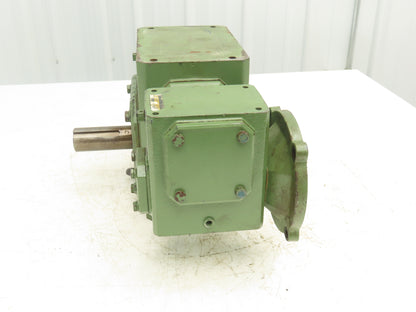 Grove Gear Flexaline DMQ1325-1 Gearbox 900:1 Double Reducer 2rpm .37Hp 56C LH