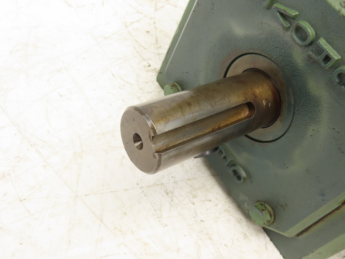 Grove Gear Flexaline DMQ1325-1 Gearbox 900:1 Double Reducer 2rpm .37Hp 56C LH