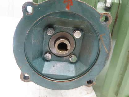 Grove Gear Flexaline DMQ1325-1 Gearbox 900:1 Double Reducer 2rpm .37Hp 56C LH