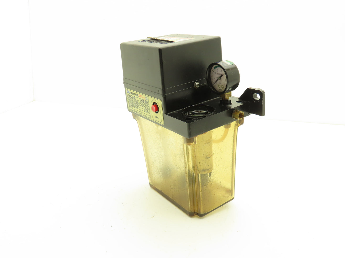 Hansung Hals Lube HMGP-303M Lubricator Oil Pump 2-Liter Tank 150cc/min 220V 1PH