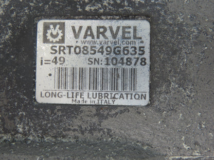 Varvel SRT08549G635 Worm Gearbox 49:1 Reducer 38rpm 35mm Hollow Shaft IEC 90