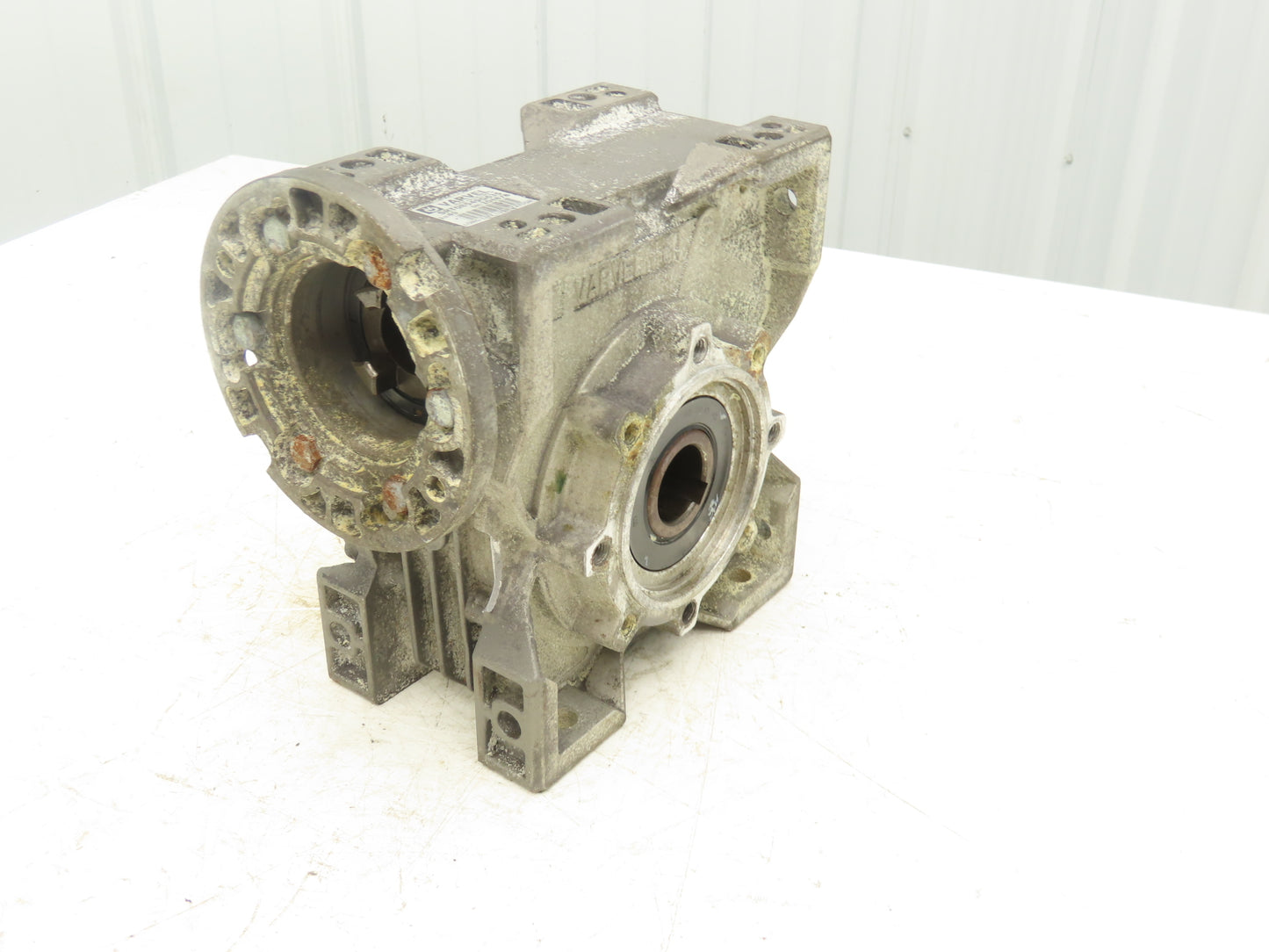 Varvel SRT08549G635 Worm Gearbox 49:1 Reducer 38rpm 35mm Hollow Shaft IEC 90