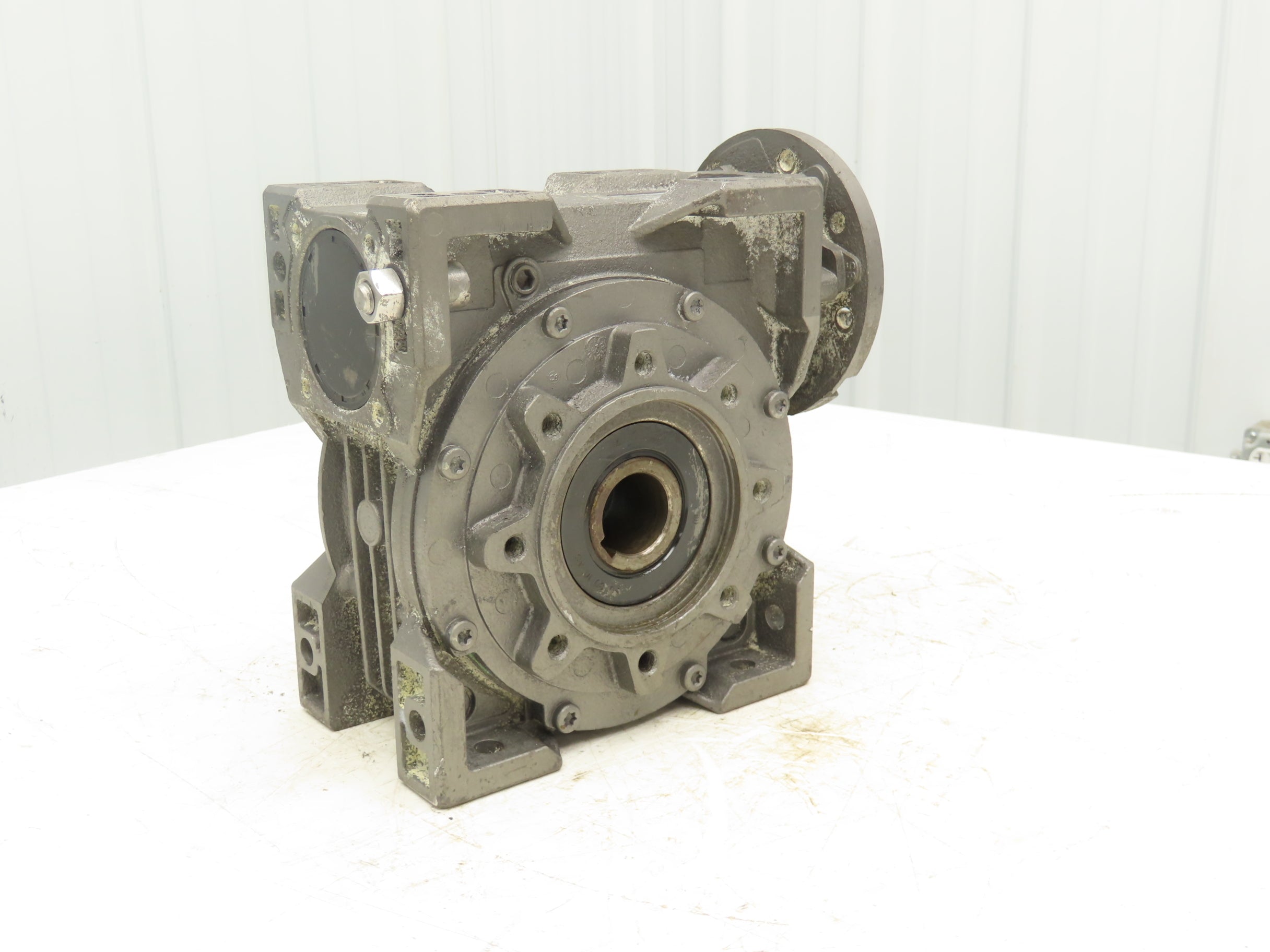 Varvel SRT08549G635 Worm Gearbox 49:1 Reducer 38rpm 35mm Hollow Shaft ...