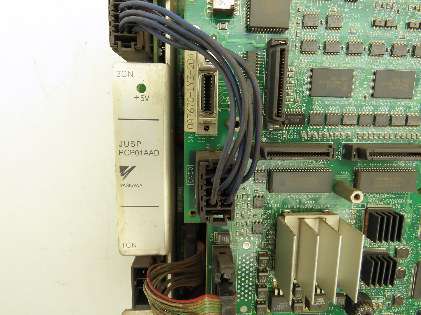 Yaskawa Electric CACR-UP6AAC Robot Servo Drive Controller Unit JUSP-RCP01AAD