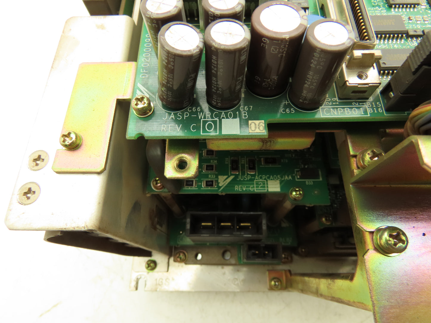 Yaskawa Electric CACR-UP6AAC Robot Servo Drive Controller Unit JUSP-RCP01AAD