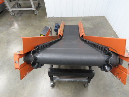 EMI Plastics KKI-24 Adj Incline Belt Conveyor 115V 1PH Variable Speed 1-20FPM