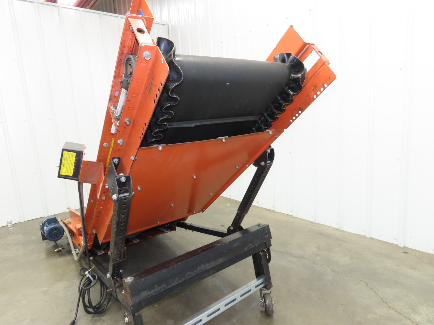 EMI Plastics KKI-24 Adj Incline Belt Conveyor 115V 1PH Variable Speed 1-20FPM