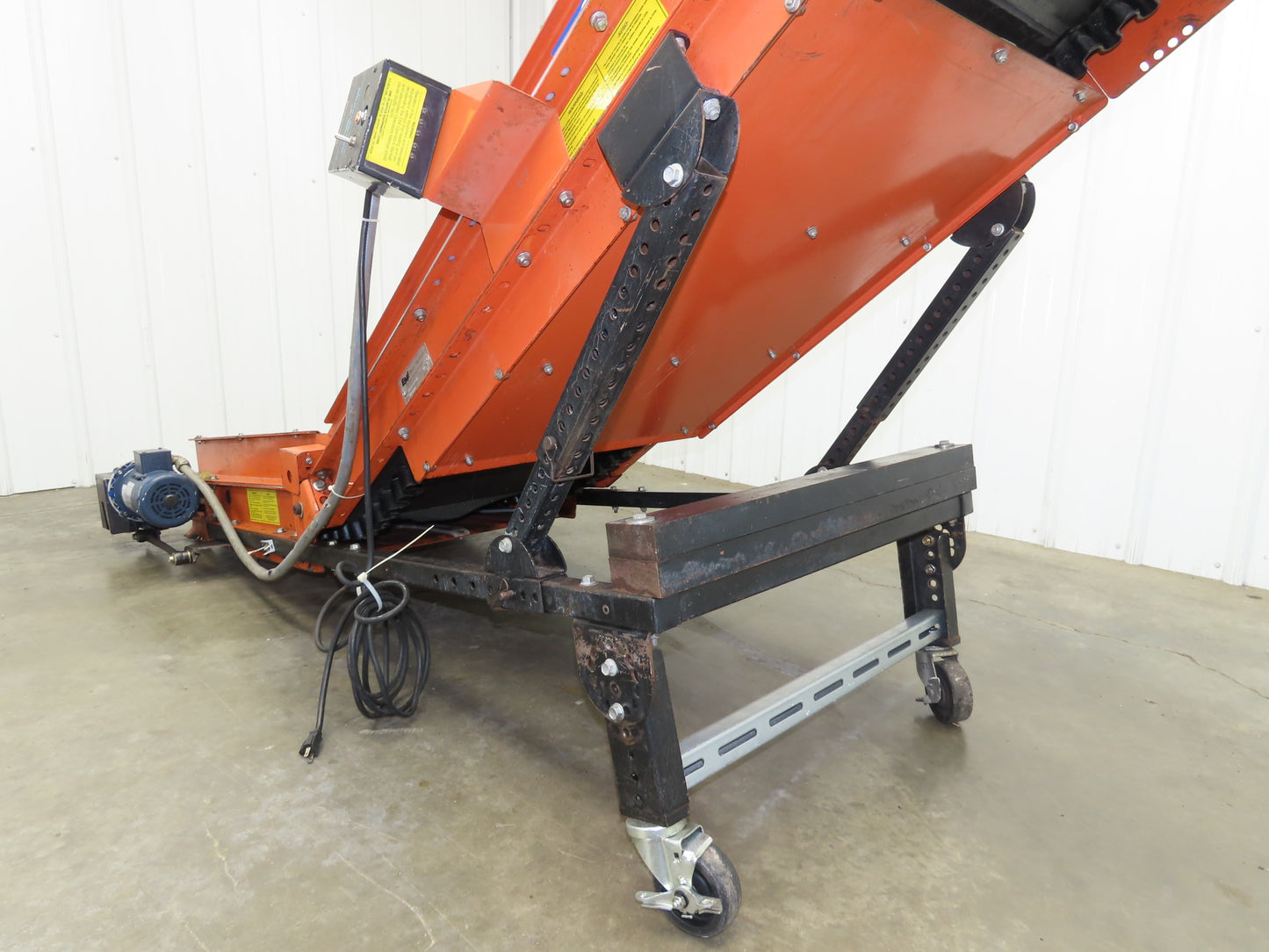 EMI Plastics KKI-24 Adj Incline Belt Conveyor 115V 1PH Variable Speed 1-20FPM