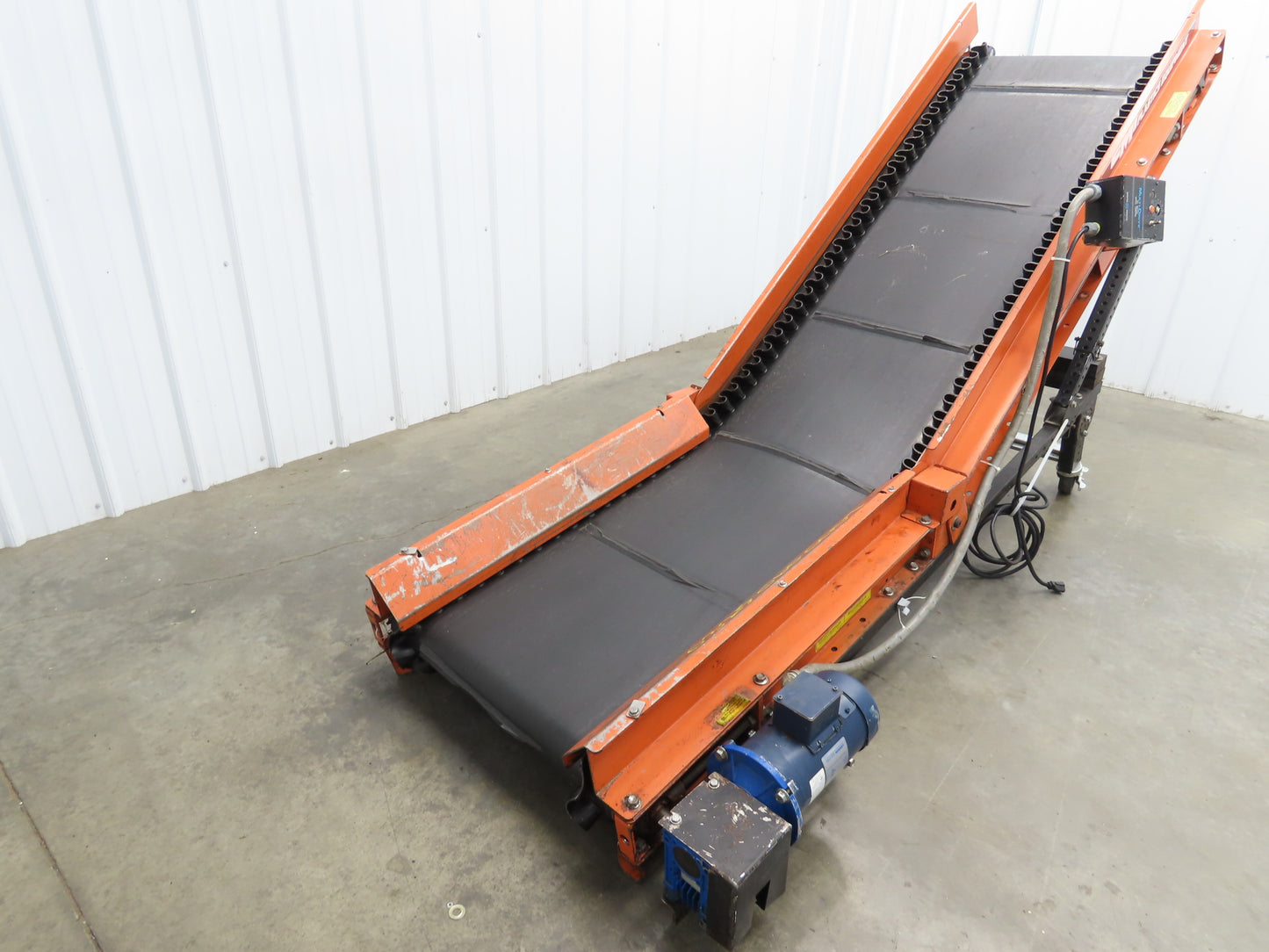EMI Plastics KKI-24 Adj Incline Belt Conveyor 115V 1PH Variable Speed 1-20FPM