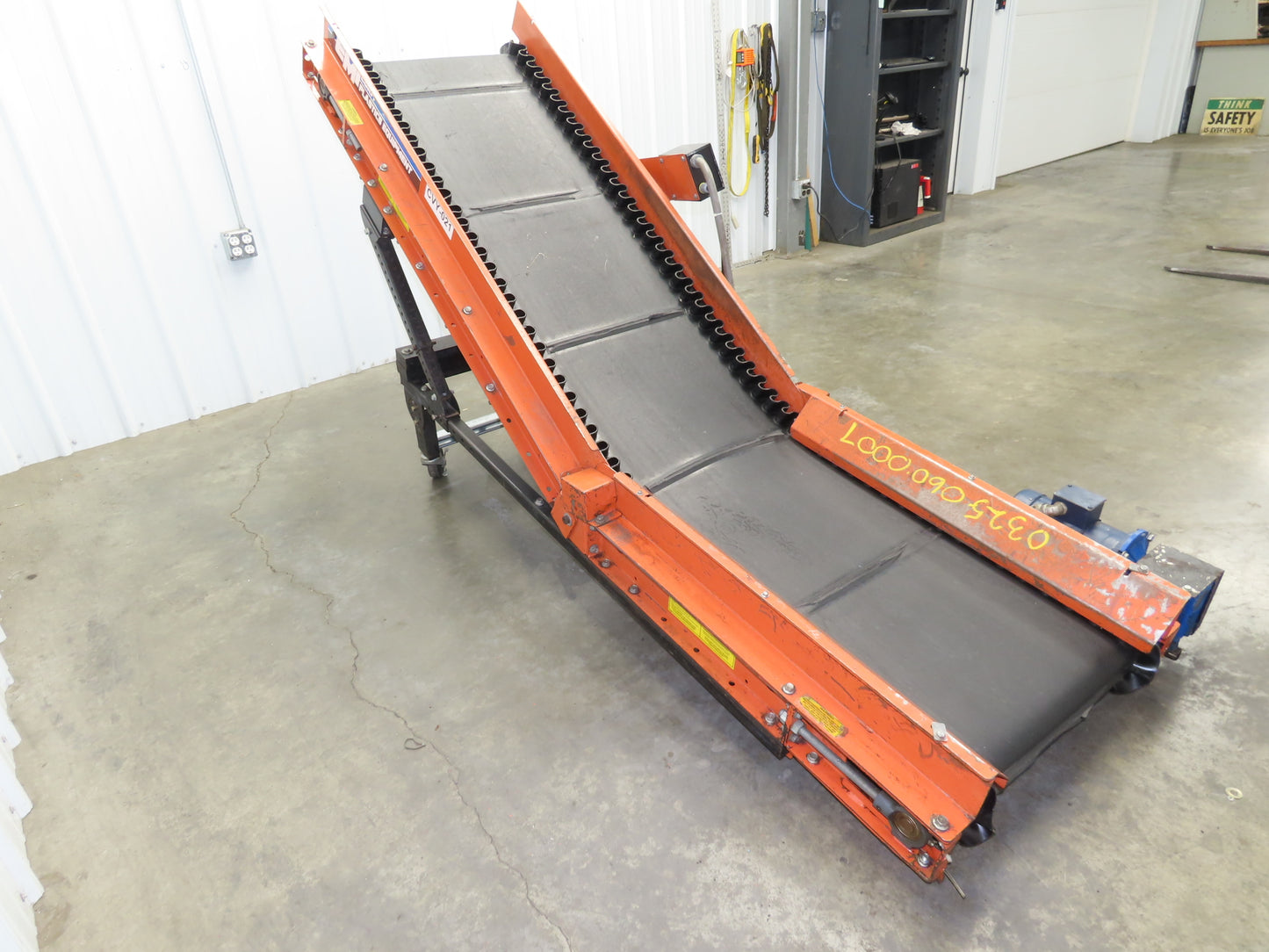 EMI Plastics KKI-24 Adj Incline Belt Conveyor 115V 1PH Variable Speed 1-20FPM