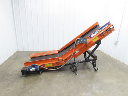 EMI Plastics KKI-24 Adj Incline Belt Conveyor 115V 1PH Variable Speed 1-20FPM