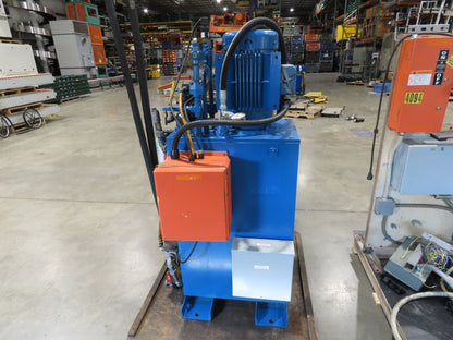 6 Ton 4-Post Vertical Press 24x24x16" 15Hp 460V Hydraulic Power Unit Punch Die