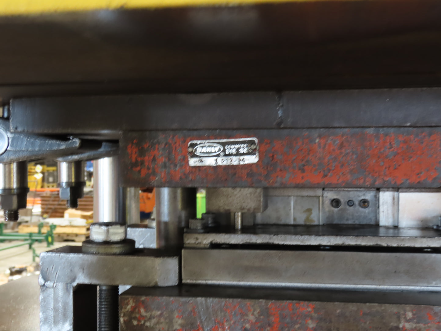6 Ton 4-Post Vertical Press 24x24x16" 15Hp 460V Hydraulic Power Unit Punch Die