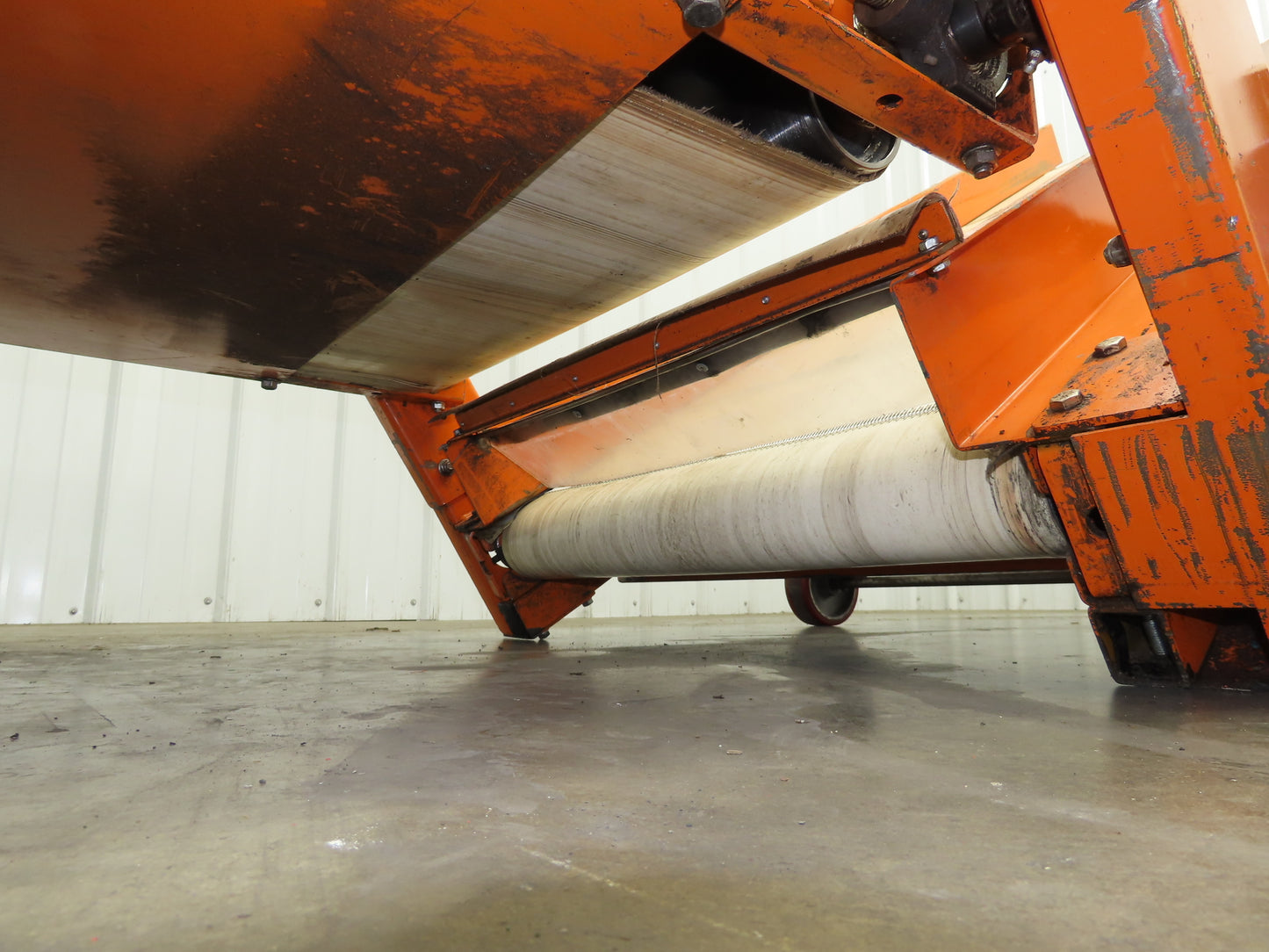 EMI Plastics CAR-24 Adjustable Flat to Incline Belt Conveyor 115V 1PH 20FPM