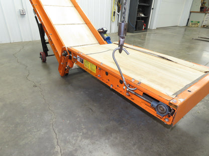 EMI Plastics CAR-24 Adjustable Flat to Incline Belt Conveyor 115V 1PH 20FPM