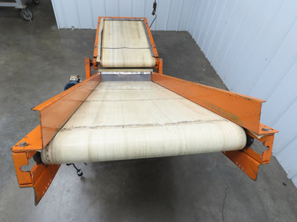 EMI Plastics CAR-24 Adjustable Flat to Incline Belt Conveyor 115V 1PH 20FPM