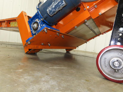 EMI Plastics CAR-24 Adjustable Flat to Incline Belt Conveyor 115V 1PH 20FPM