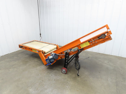 EMI Plastics CAR-24 Adjustable Flat to Incline Belt Conveyor 115V 1PH 20FPM