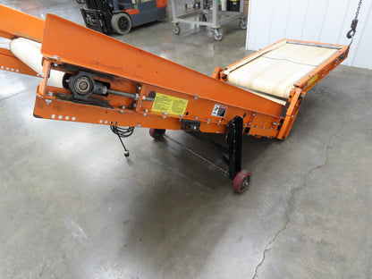 EMI Plastics CAR-24 Adjustable Flat to Incline Belt Conveyor 115V 1PH 20FPM