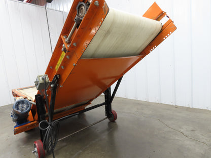 EMI Plastics CAR-24 Adjustable Flat to Incline Belt Conveyor 115V 1PH 20FPM