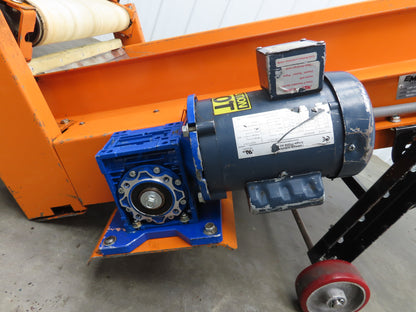 EMI Plastics CAR-24 Adjustable Flat to Incline Belt Conveyor 115V 1PH 20FPM