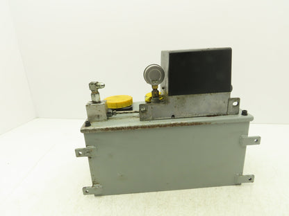 SKF MKU12-BW6-OI18+PSI Lubrication Pump Machine Oiler 6.7L Tank 0.1 L/Min 200V