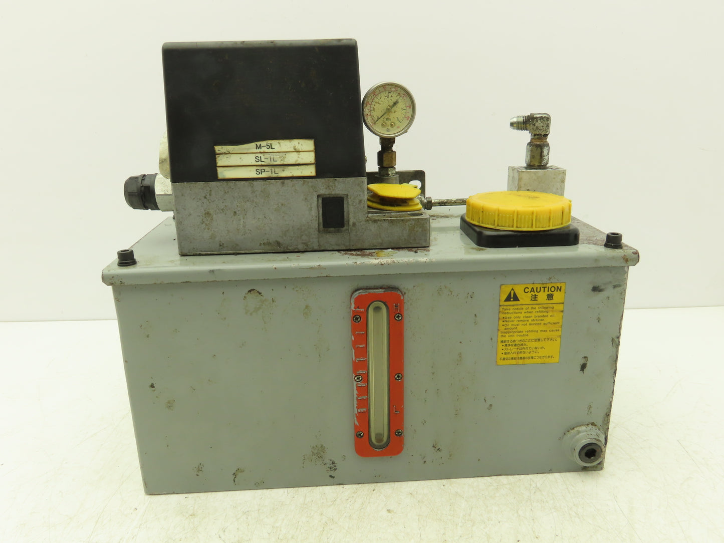 SKF MKU12-BW6-OI18+PSI Lubrication Pump Machine Oiler 6.7L Tank 0.1 L/Min 200V