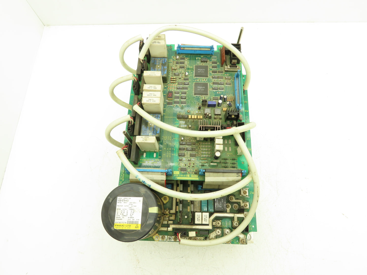 Fanuc A06B-6076-H101 Electronic Servo Drive Amplifier 5.5kW 230V Ser A