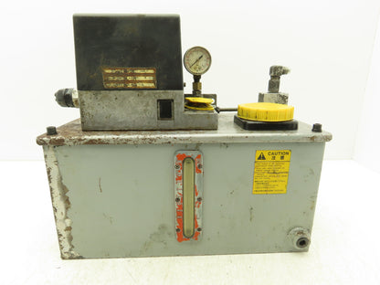 SKF MKU12-BW6-OI18+PSI Lubrication Pump Machine Oiler 6.7L Tank 0.1 L/Min 200V