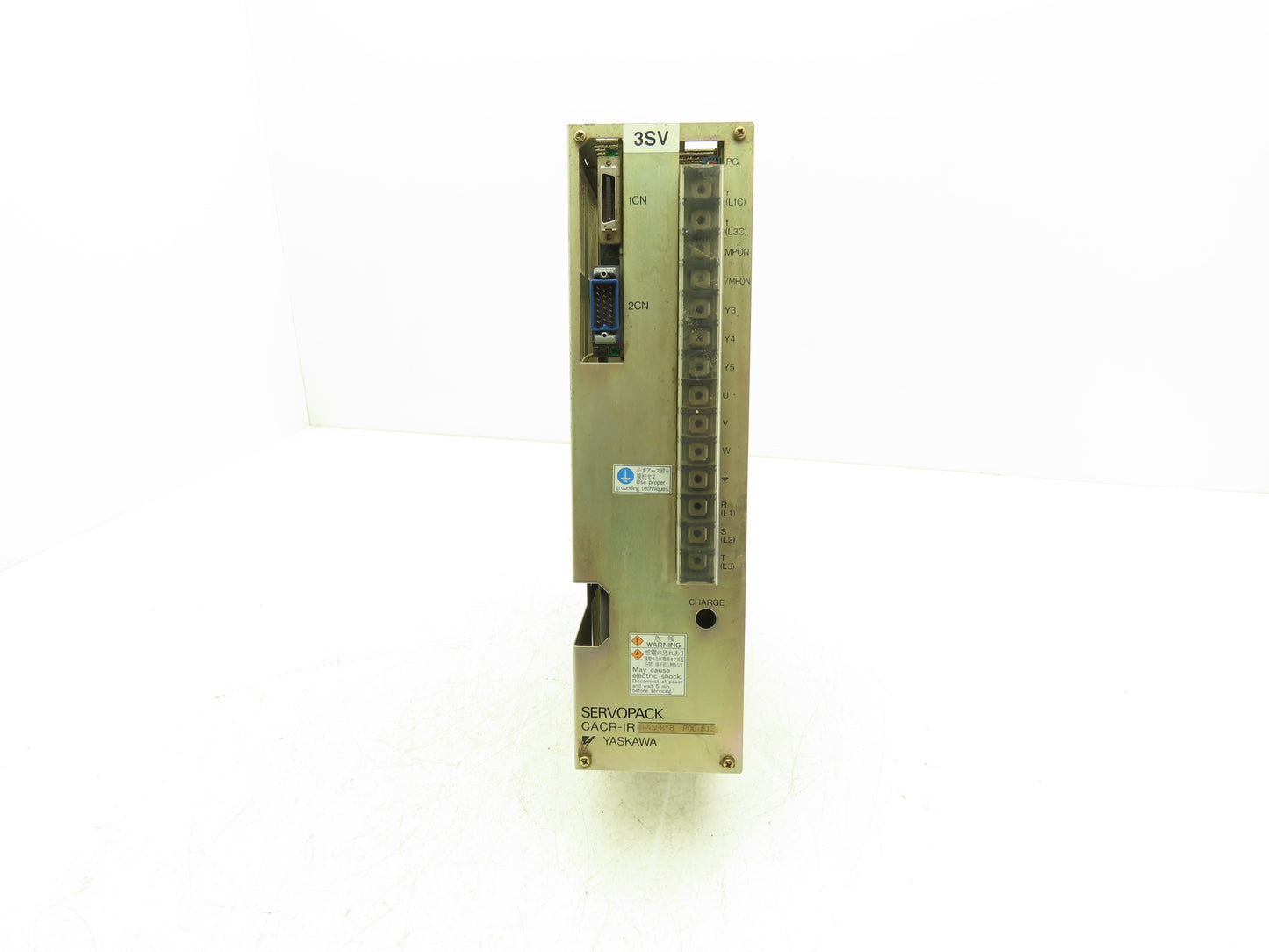 Yaskawa CACR-IR44SFBY8 P00 B12 Servo Drive Controller Servopack 5.9Hp 230VAC 3Ph