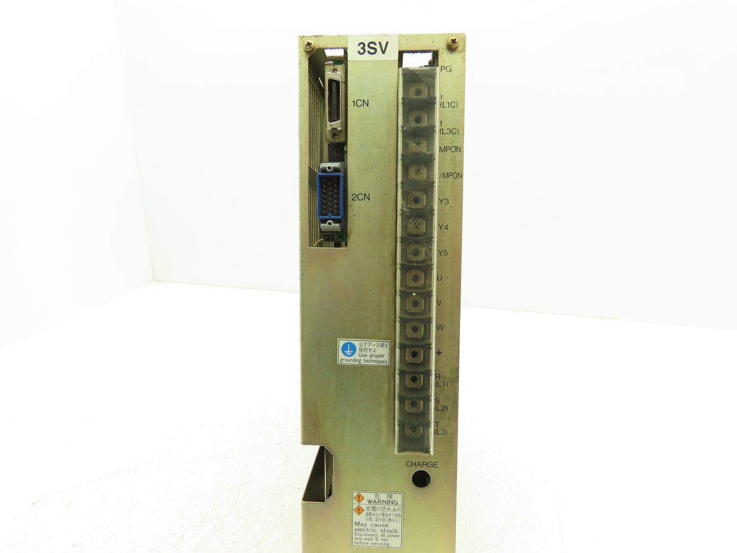 Yaskawa CACR-IR44SFBY8 P00 B12 Servo Drive Controller Servopack 5.9Hp 230VAC 3Ph