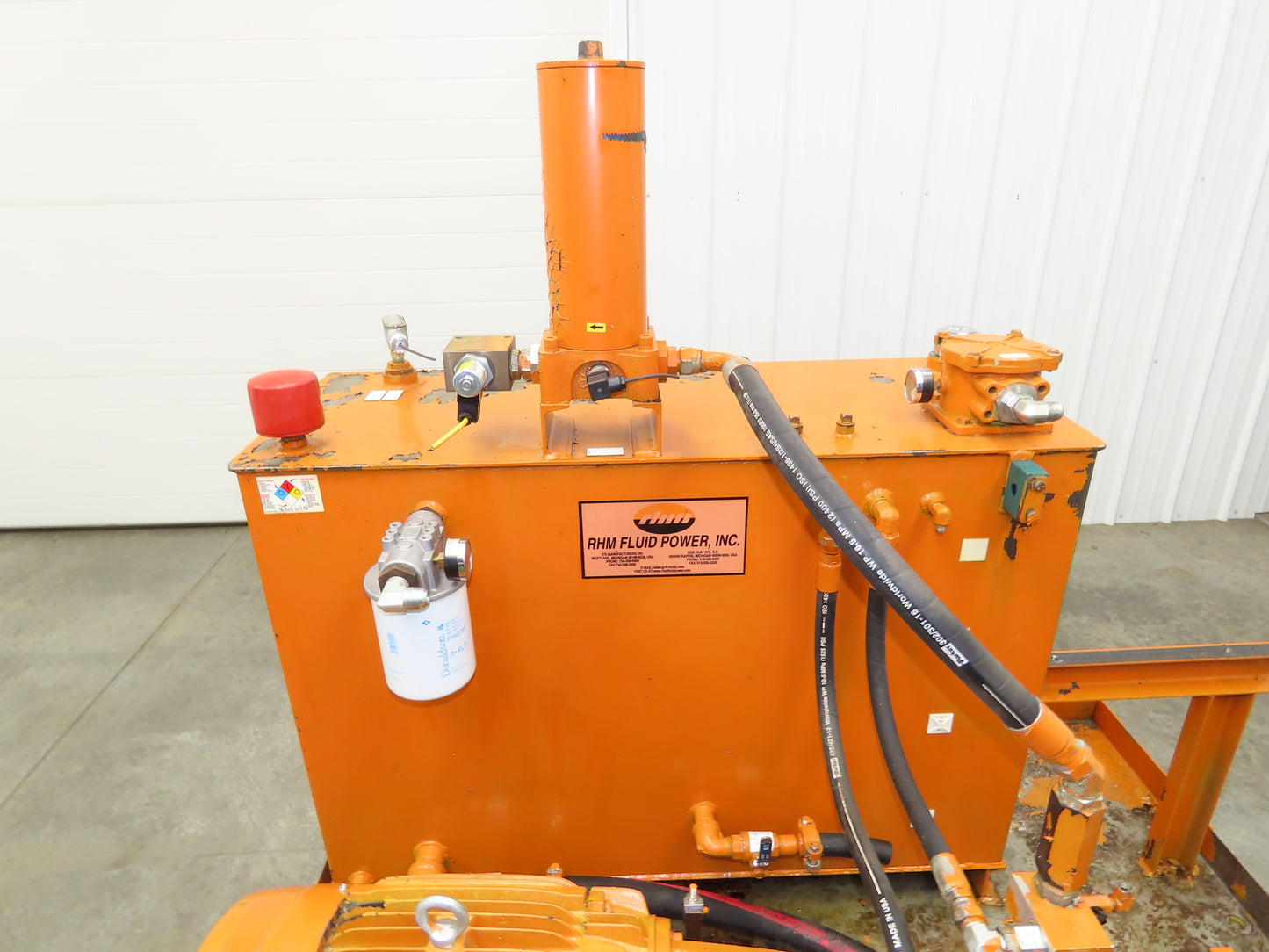 Continental RHM Hydraulic Power Unit 29 GPM 3000 PSI 25Hp Pump 100 Gal