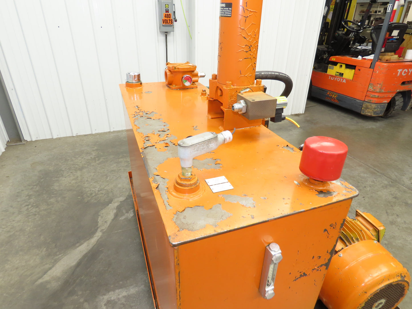 Continental RHM Hydraulic Power Unit 29 GPM 3000 PSI 25Hp Pump 100 Gal