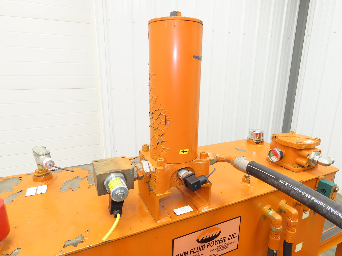 Continental RHM Hydraulic Power Unit 29 GPM 3000 PSI 25Hp Pump 100 Gal