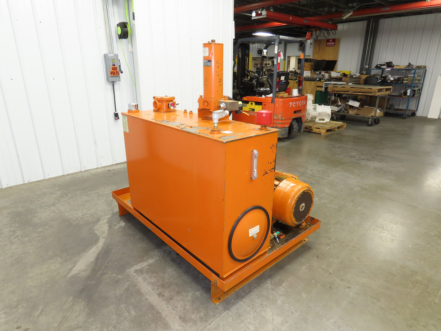 Continental RHM Hydraulic Power Unit 29 GPM 3000 PSI 25Hp Pump 100 Gal