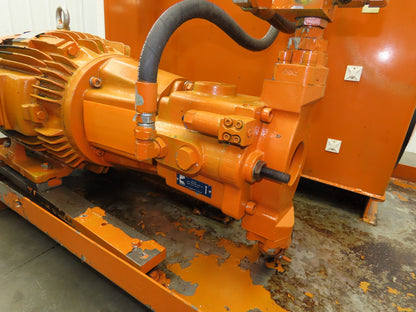 Continental RHM Hydraulic Power Unit 29 GPM 3000 PSI 25Hp Pump 100 Gal