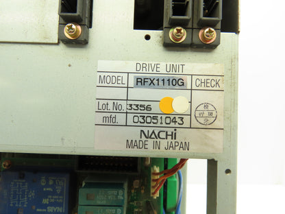 Nachi Fujikoshi RFX1110G Robot Servo Drive Unit