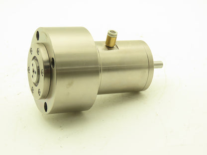 18482 Pneumatic Rotary Union 1 Port 8mm Shaft 5-5/8" Overall 4 Bolt