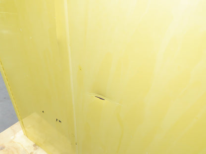 Justrite 896000 Flammable Safety Cabinet 60 Gallon Yellow Flammable Liquid